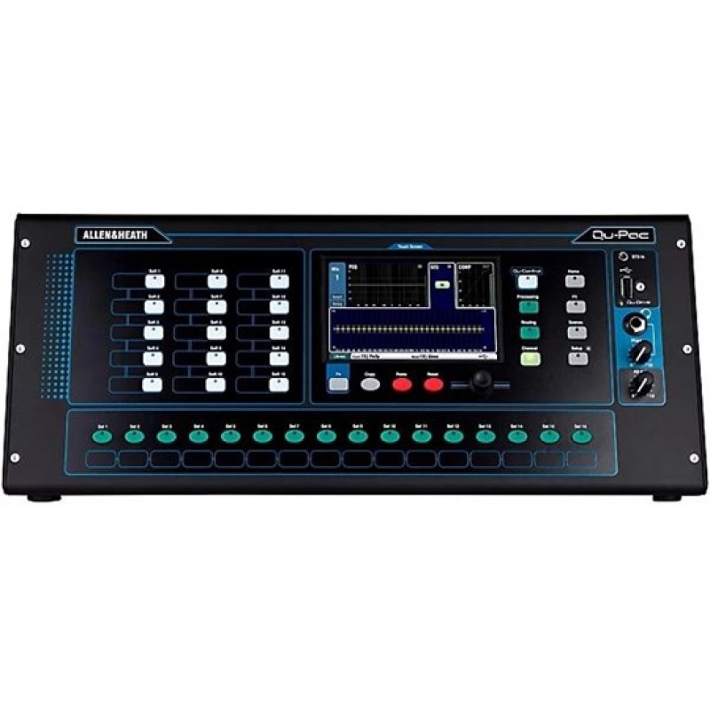 Allen & Heath QU-PAC Ultracompact Digital Mixer With Touchscreen Control