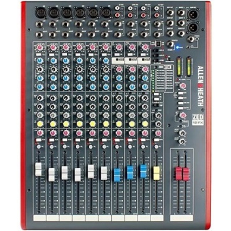 Allen & Heath ZED-12FX USB Mixer With Effects