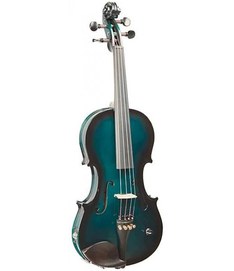 Barcus Berry Vibrato-AE Series Acoustic-Electric Violin Metallic Green Burst