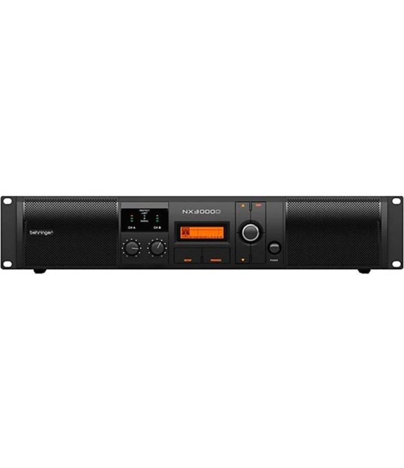 Behringer NX3000D 3,000W Power Amplifier With DSP