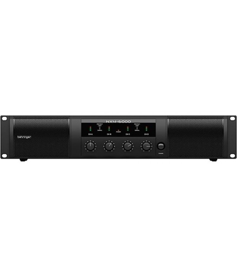 Behringer NX4-6000 6,000W 4-Channel Power Amplifier