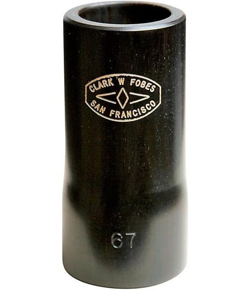 Clark W Fobes Hardwood Clarinet Barrel Bb Clarinet - 67 mm