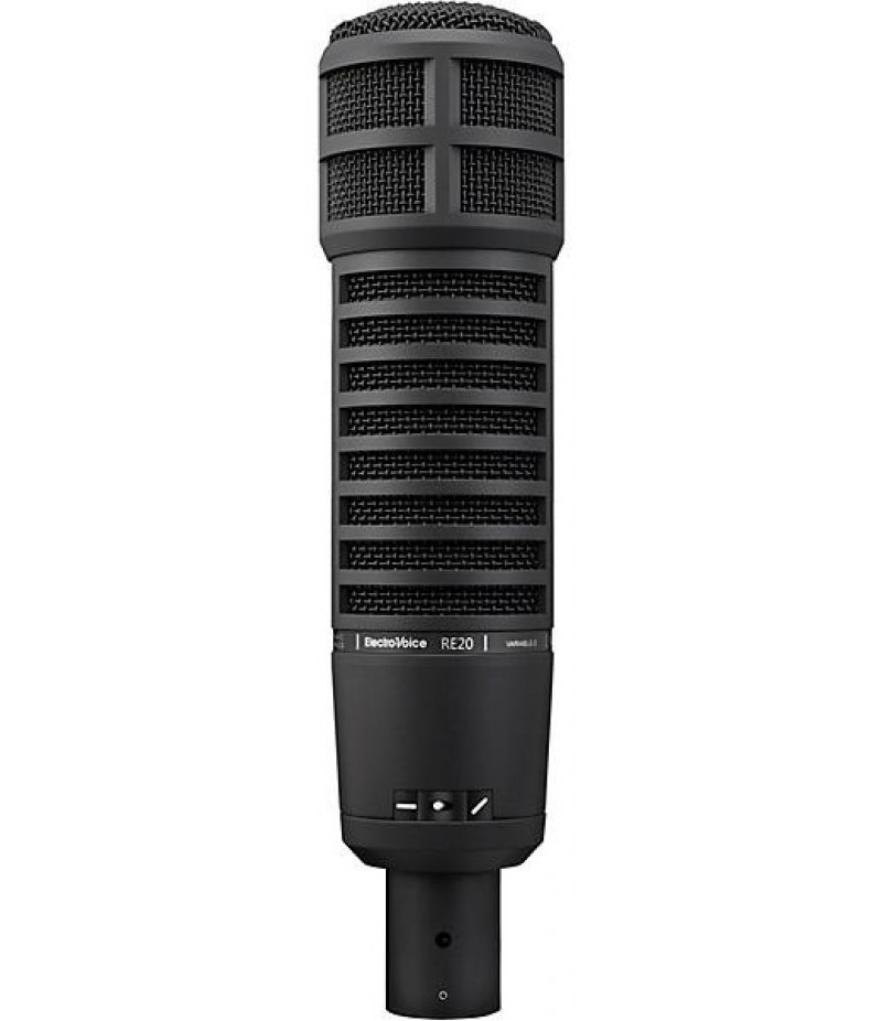 Electro-Voice RE20 Dynamic Broadcast Microphone With Variable-D Black