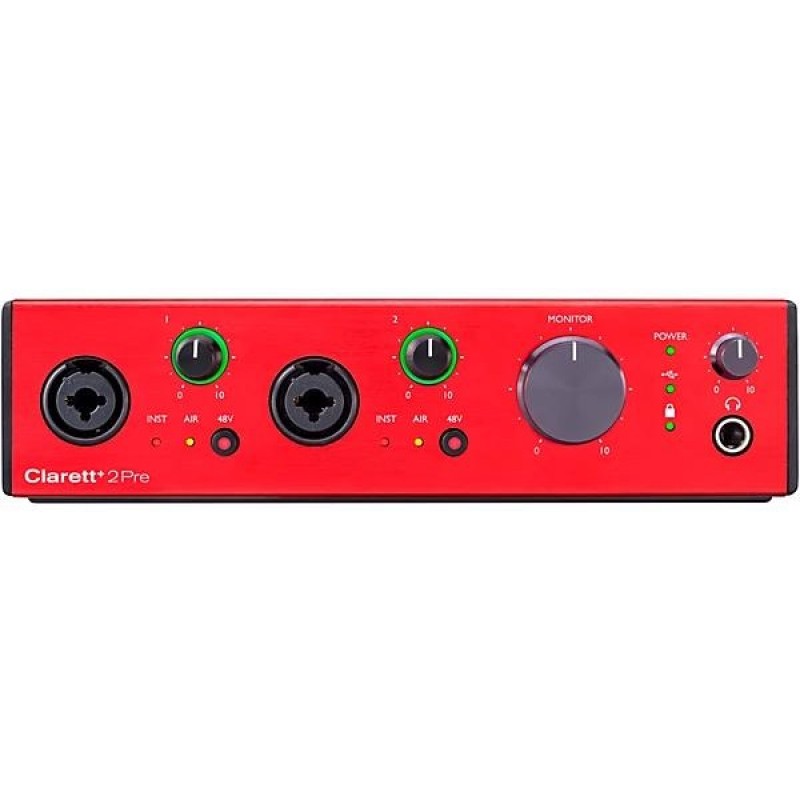 Focusrite Clarett+ 2Pre USB Audio Interface