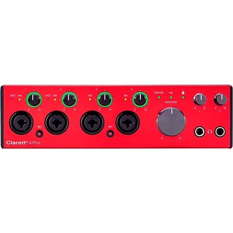 Focusrite Clarett+ 4Pre USB Audio Interface