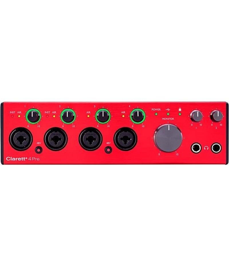 Focusrite Clarett+ 4Pre USB Audio Interface