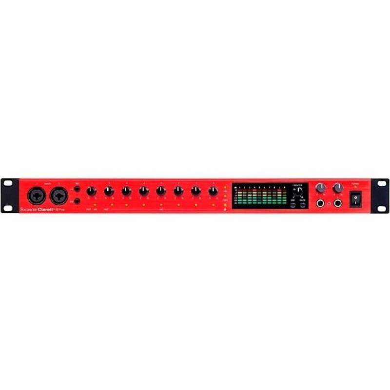 Focusrite Clarett+ 8Pre USB Audio Interface