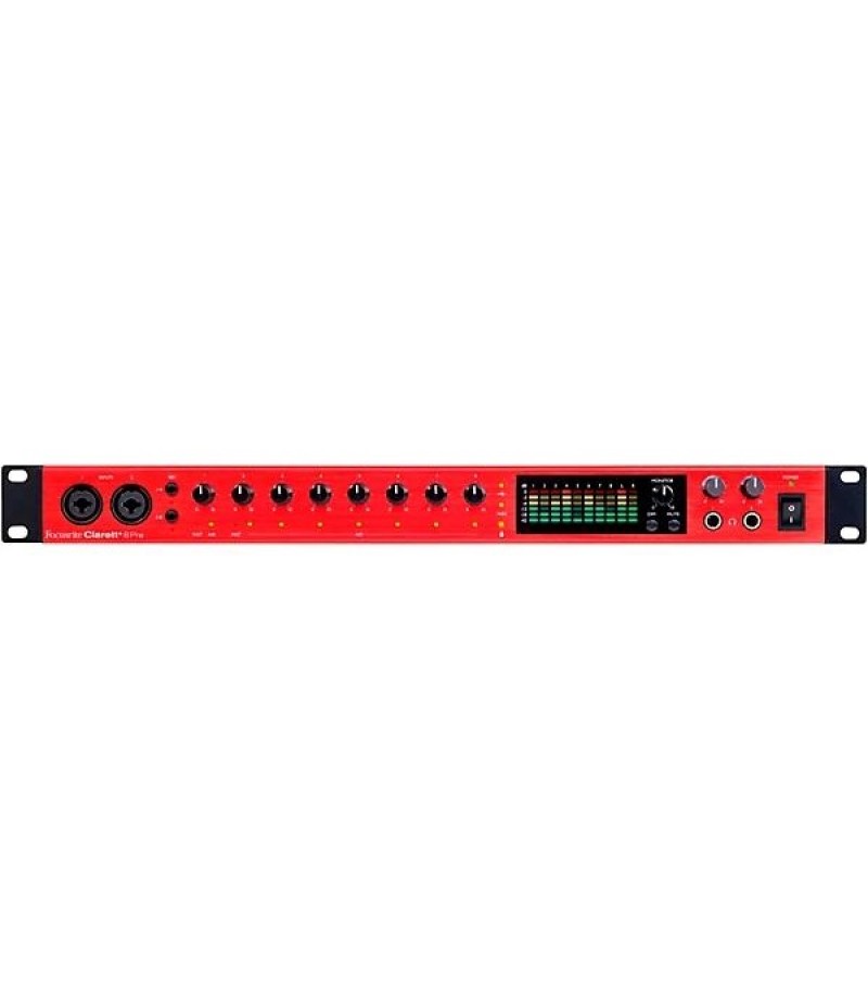 Focusrite Clarett+ 8Pre USB Audio Interface