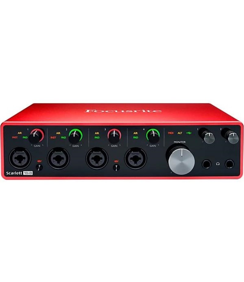 Focusrite Scarlett 18i8 USB Audio Interface Gen 3