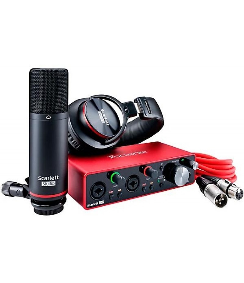 Focusrite Scarlett 2i2 Studio Pack (Gen 3)