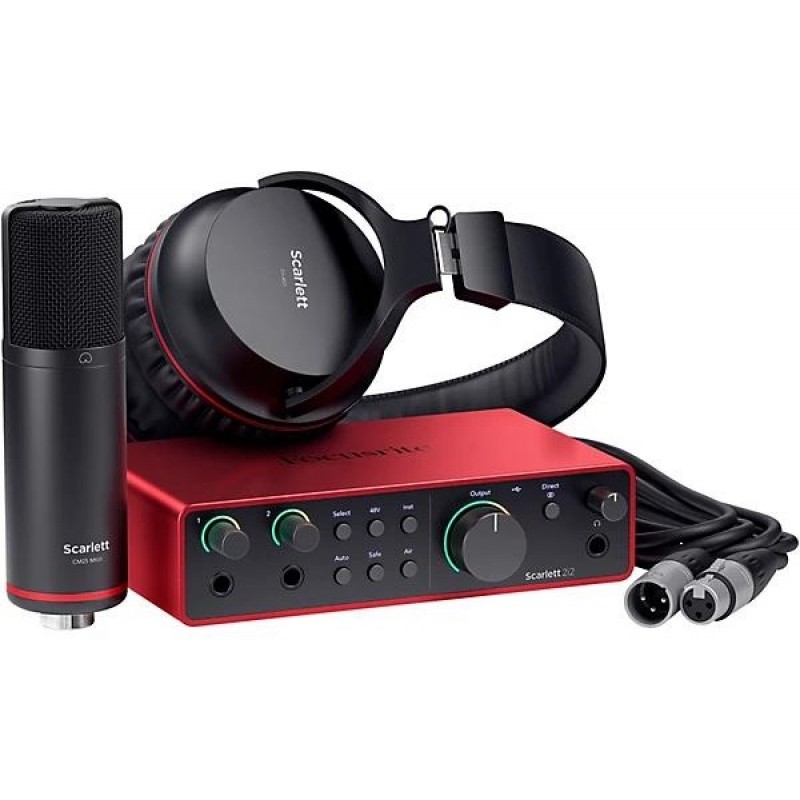 Focusrite Scarlett 2i2 Studio Pack Gen 4