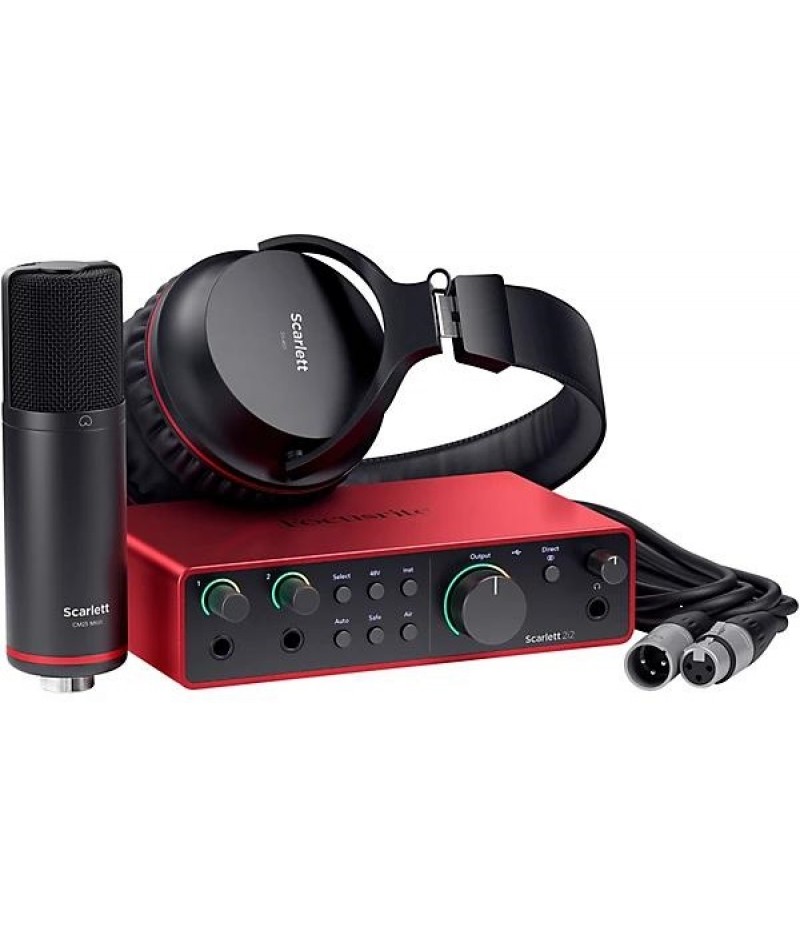 Focusrite Scarlett 2i2 Studio Pack Gen 4