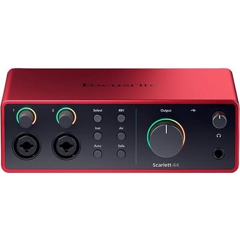 Focusrite Scarlett 4i4 USB-C Audio Interface Gen 4