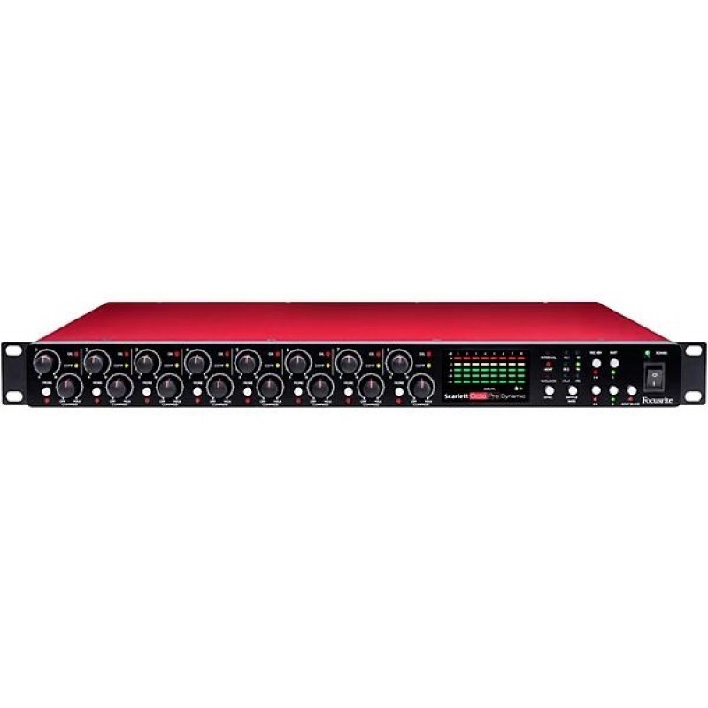 Focusrite Scarlett OctoPre Dynamic 8-Channel Microphone Preamp & Compressor