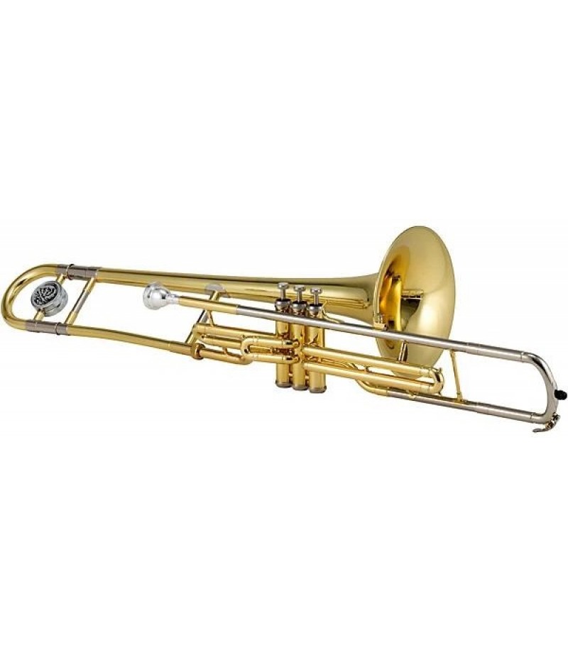 Jupiter JTB720V Standard Series C Valve Trombone Lacquer Yellow Brass Bell