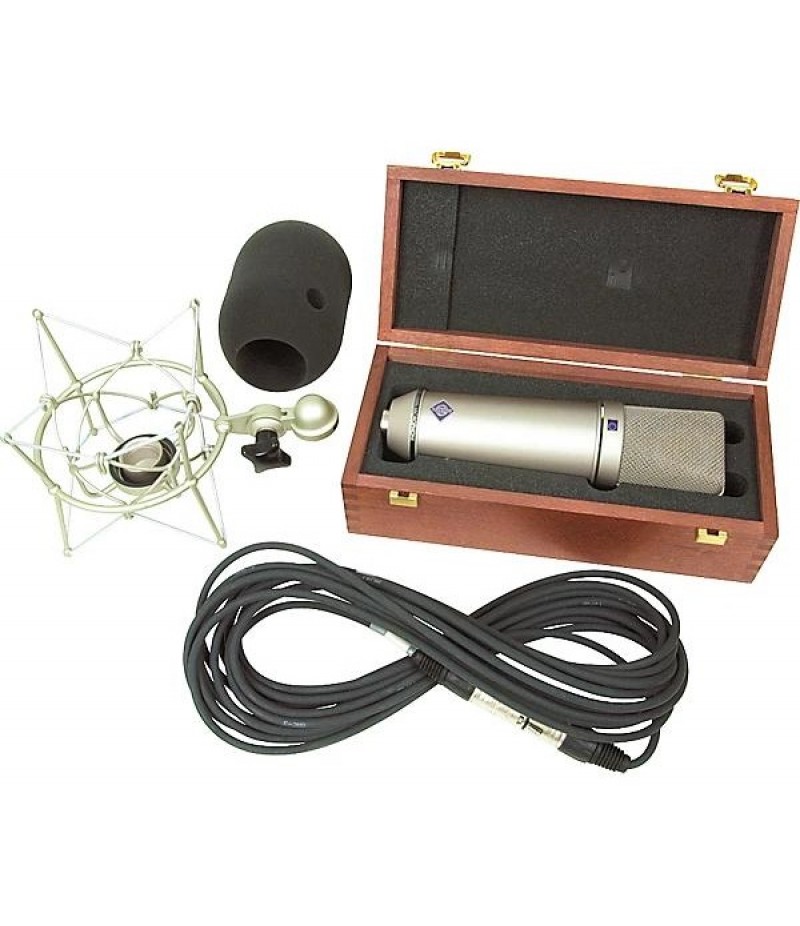 Neumann U 87 Ai Shockmount Set Z Microphone With Box