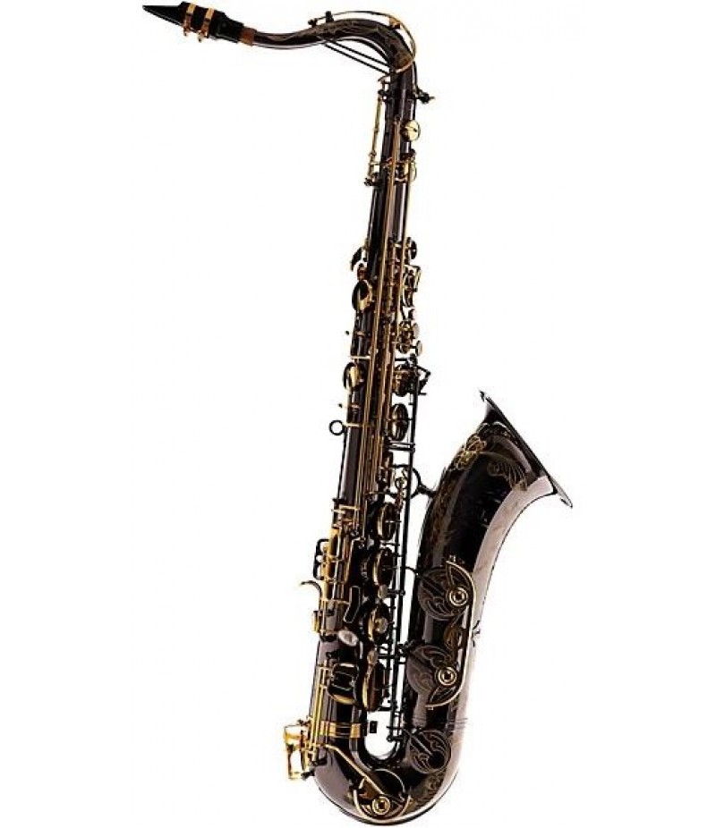 P. Mauriat PMXT-66RBX 20th Anniversary Special-Edition Tenor Saxophone Outfit With Kirk Whalum Signature Edition Neck Black Nickel Plated Gold Lacquer Keys