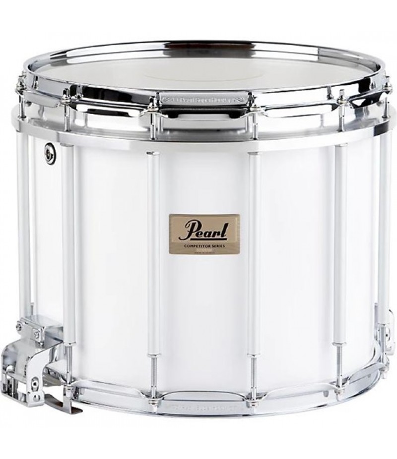 Pearl Competitor High-Tension Marching Snare Drum White 13 x 11 in. High Tension