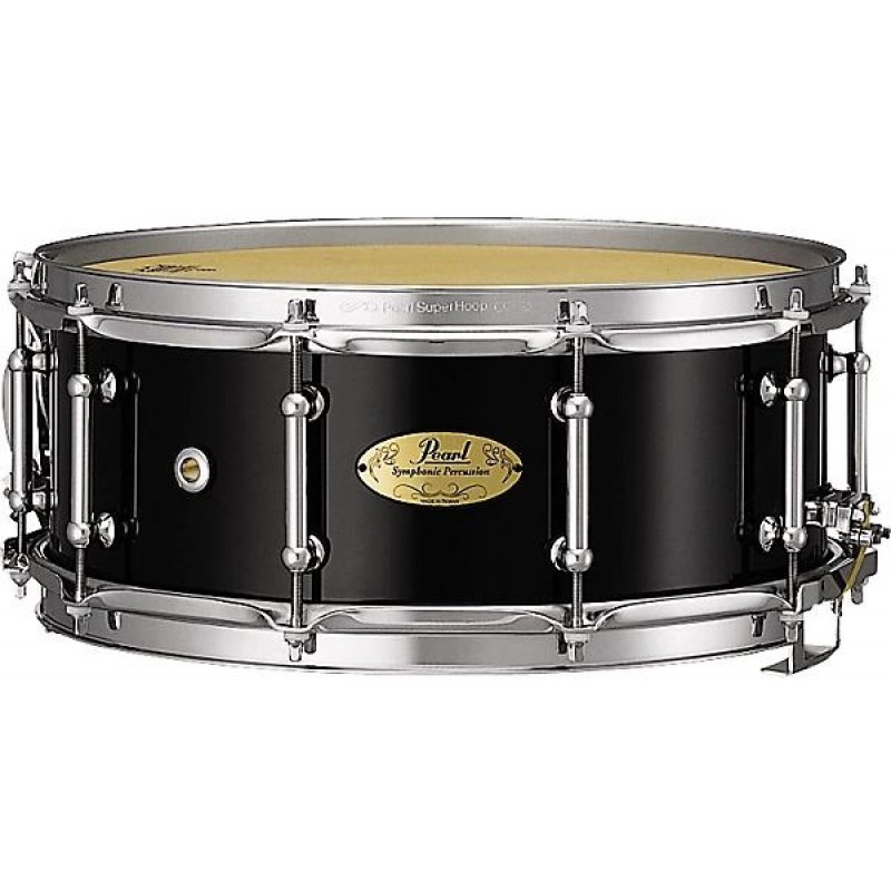 Pearl Concert Series Snare Drum 14 x 6.5 in. Piano Black