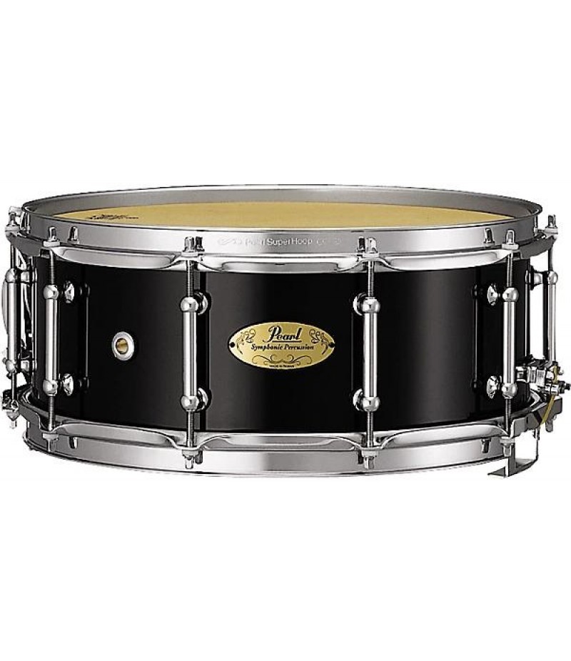 Pearl Concert Series Snare Drum 14 x 6.5 in. Piano Black