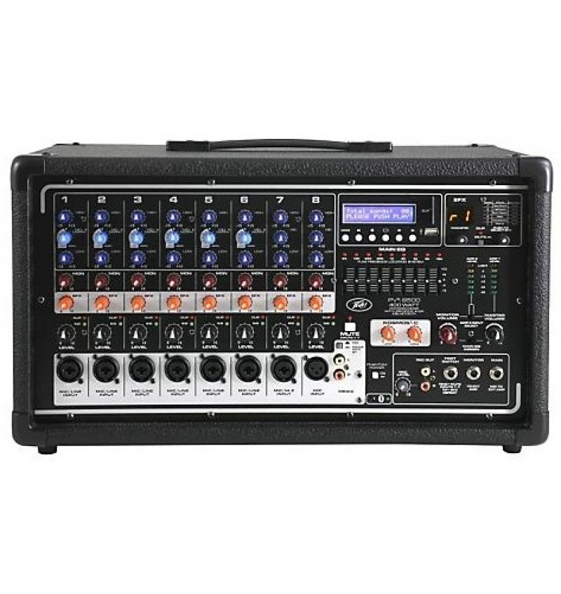 Peavey PVi 8500 8-Channel 400W Powered PA Head With Bluetooth and FX