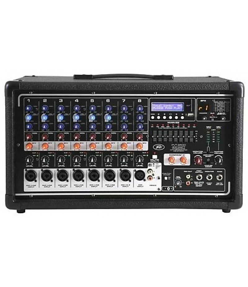 Peavey PVi 8500 8-Channel 400W Powered PA Head With Bluetooth and FX