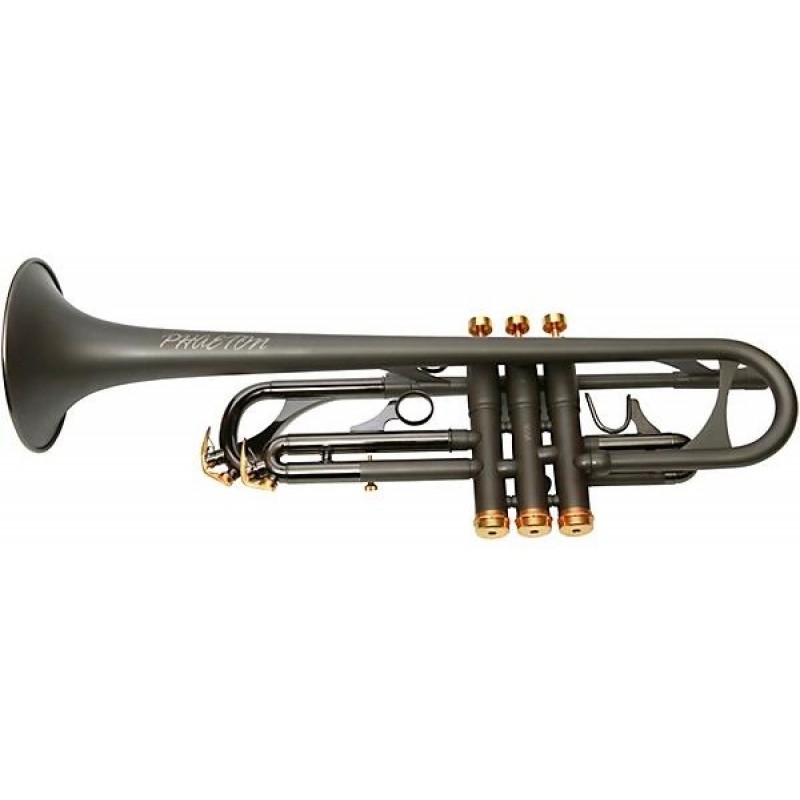 Phaeton Professional Trumpet Matte Black Onyx