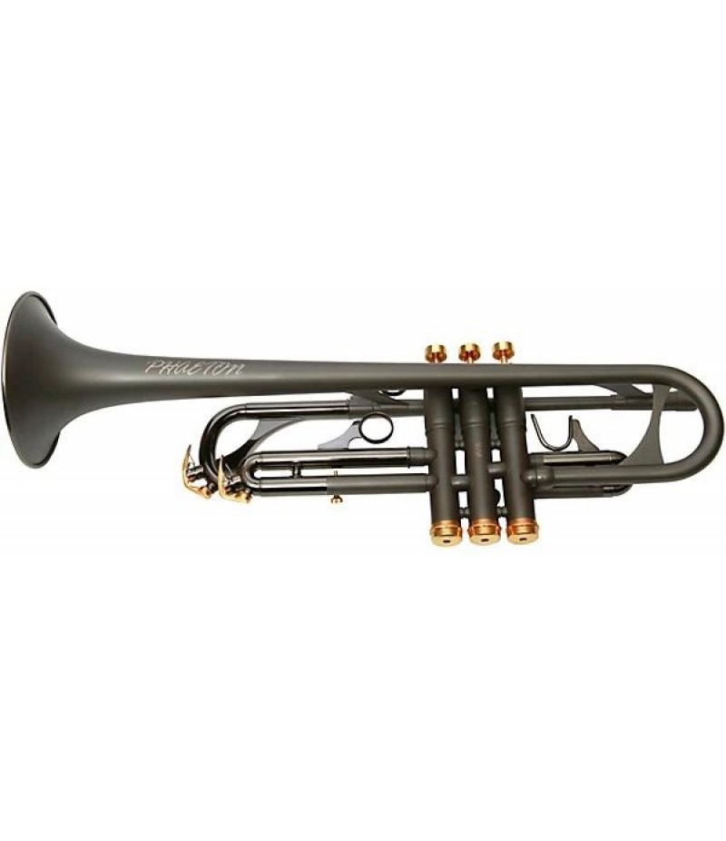 Phaeton Professional Trumpet Matte Black Onyx