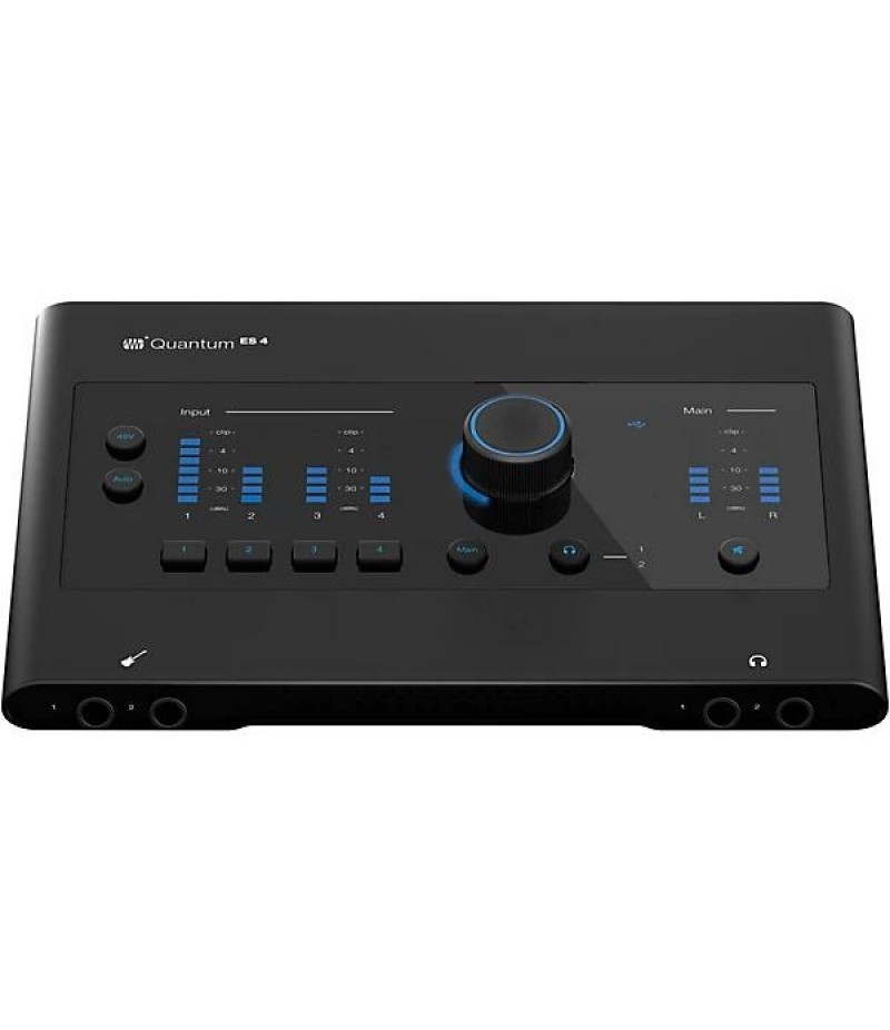 PreSonus Quantum ES 4 USB-C 4 x 4 Audio Interface With 6-Month Studio One+ Membership Included