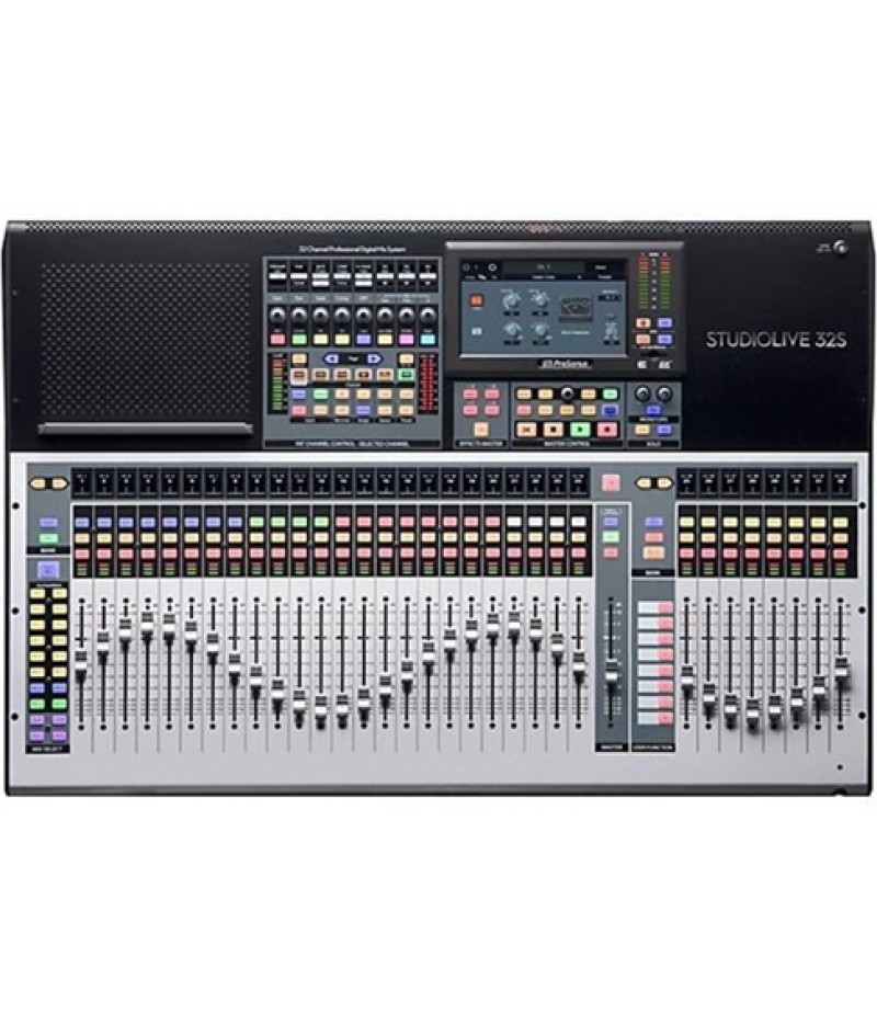 PreSonus StudioLive 32S 32-Channel Mixer With 26 Mix Busses and 64x64 USB Interface