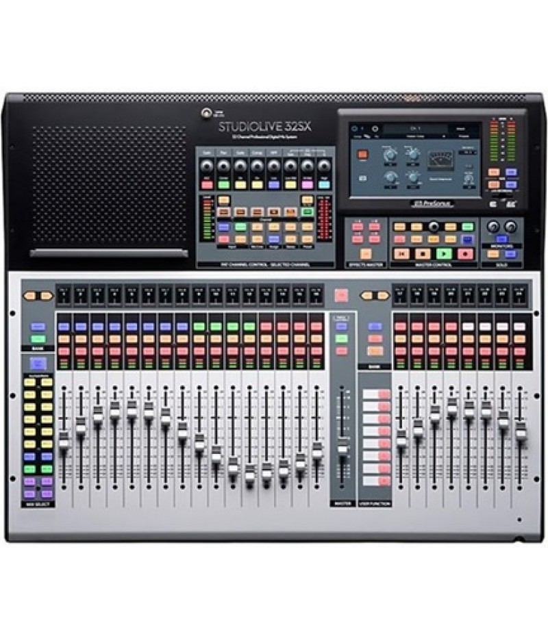 PreSonus StudioLive 32SX 32-Channel Mixer With 25 Motorized Faders and 64x64 USB Interface