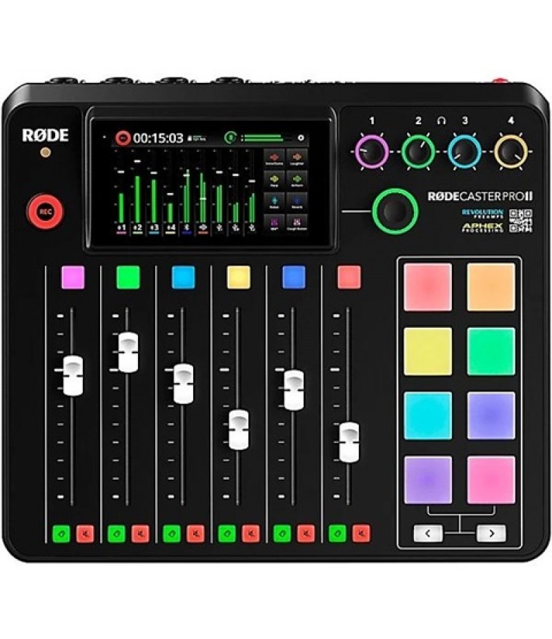 RODE RODECaster PRO II Integrated Audio Production Studio