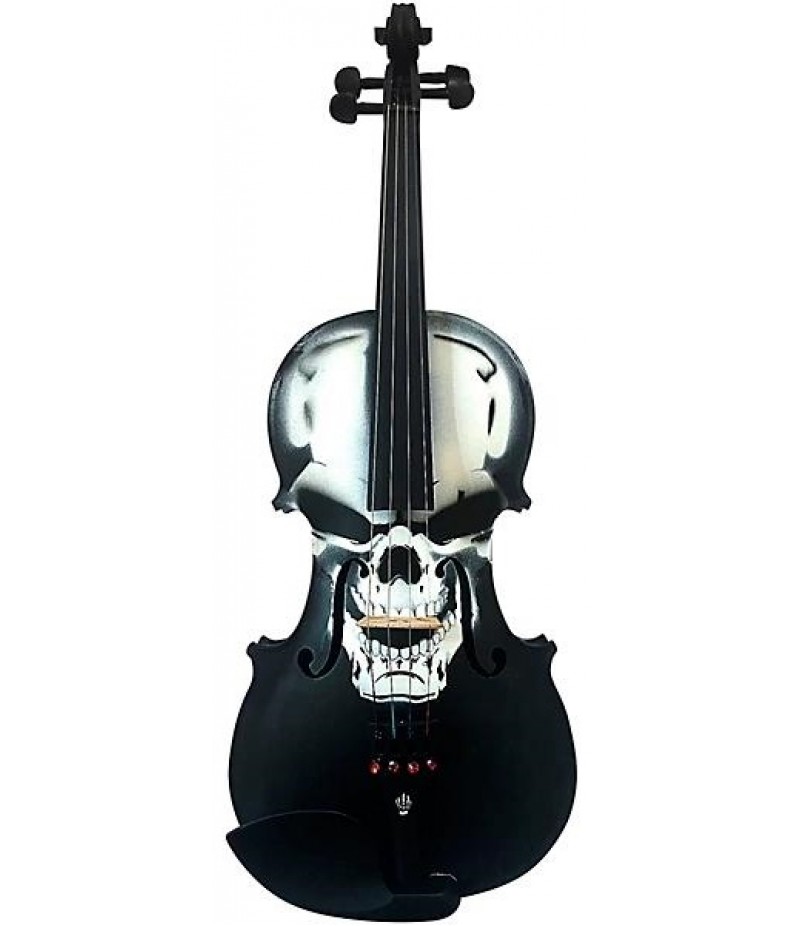 Rozanna's Violins Skull Series Carbon Composite Violin Outfit 4/4