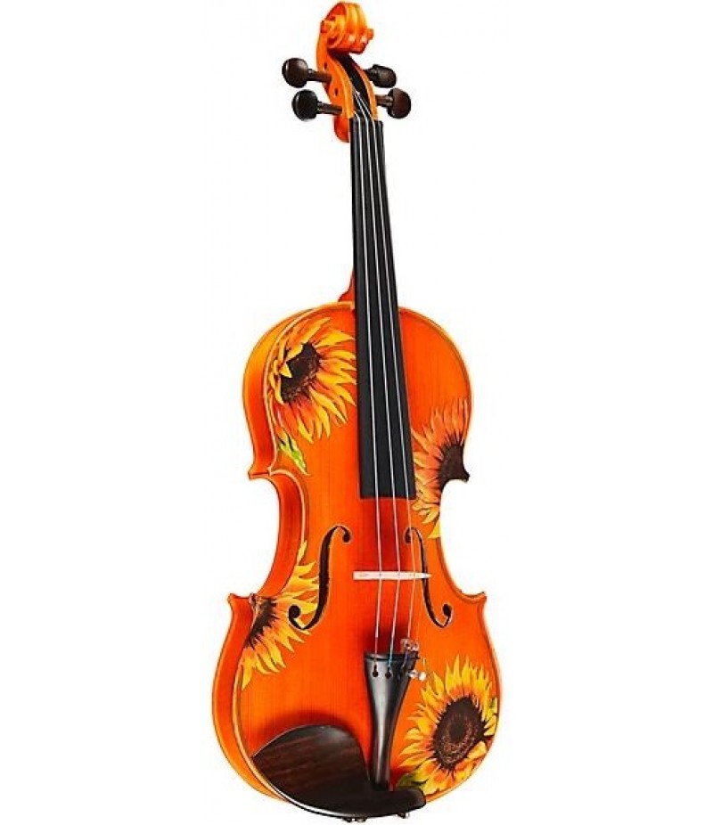 Rozanna's Violins Sunflower Delight Series Violin Outfit 4/4 Size