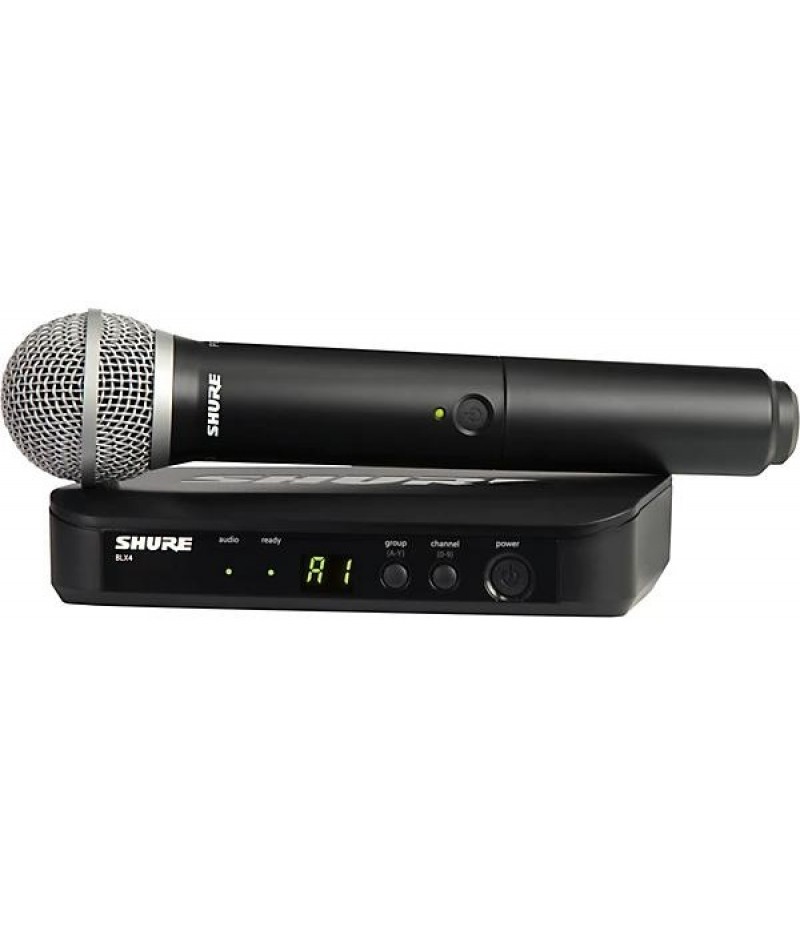 Shure BLX24 Handheld Wireless System With PG58 Capsule Band H11