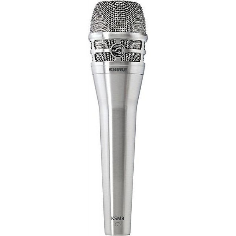 Shure KSM8 Dualdyne Dynamic Handheld Vocal Microphone Nickel