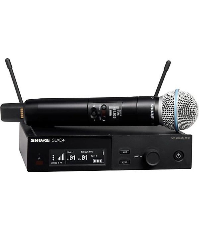 Shure SLXD24/B58 Wireless Vocal System With BETA 58 Band G58