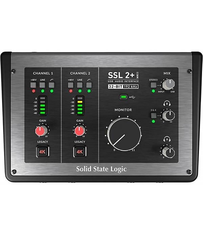 Solid State Logic SSL 2+ MKII USB Audio Interface