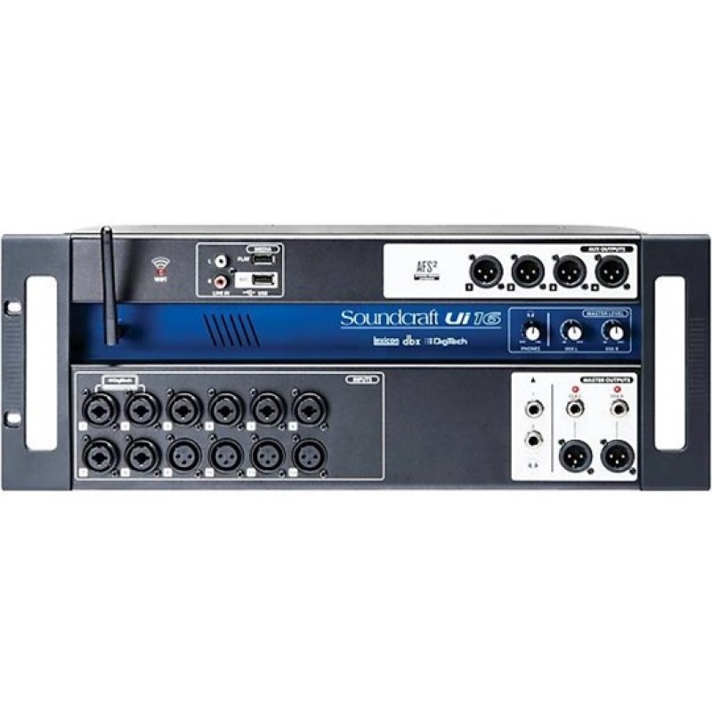 Soundcraft Ui16 Digital Mixer With Wi-Fi Router