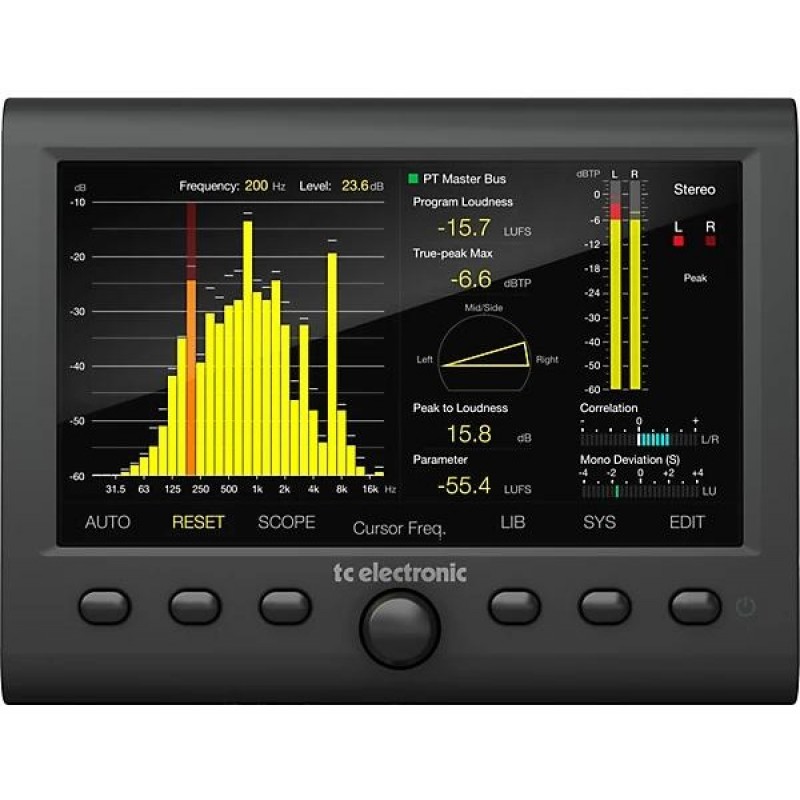 TC Electronic Clarity M Stereo Loudness Meter