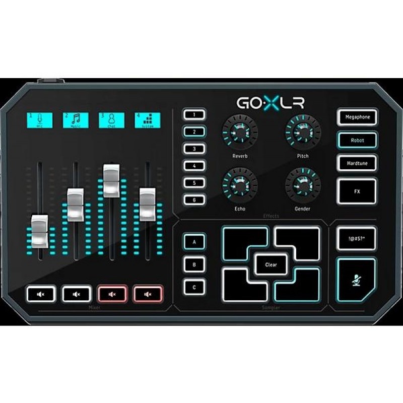 TC Helicon GoXLR - Mixer, Sampler, & Voice FX for Streamers