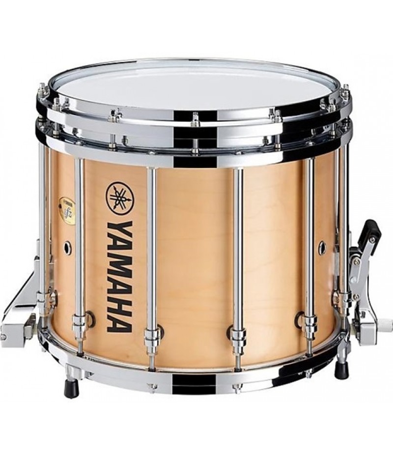 Yamaha 9400 SFZ Marching Snare Drum - Chrome Hardware 14 x 12 in. Natural Forest