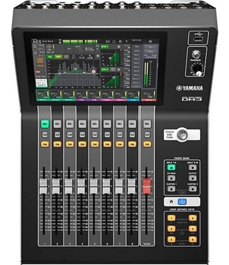 Yamaha DM3-D Professional 22-Channel Ultracompact Digital Mixer With Dante