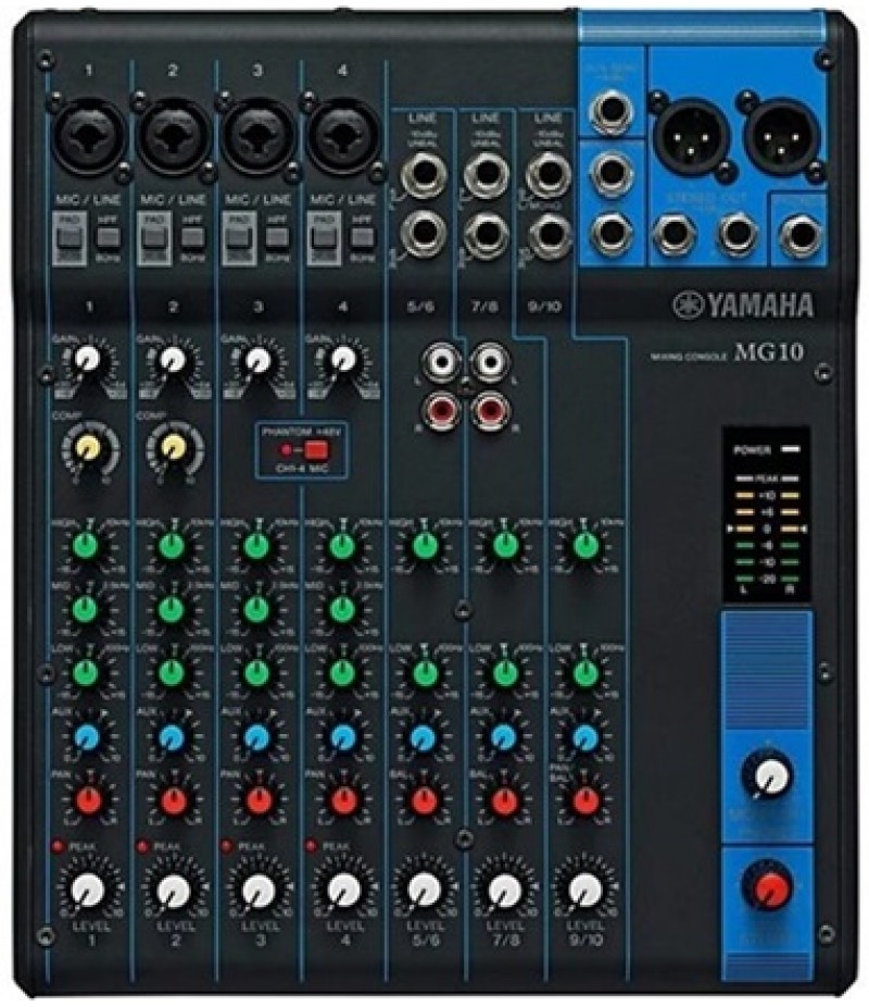 Yamaha MG10 10-Channel Mixer