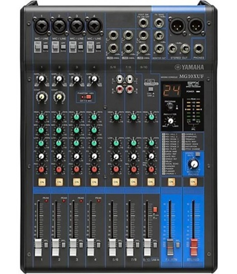 Yamaha MG10XUF 10-Channel Analog Mixer