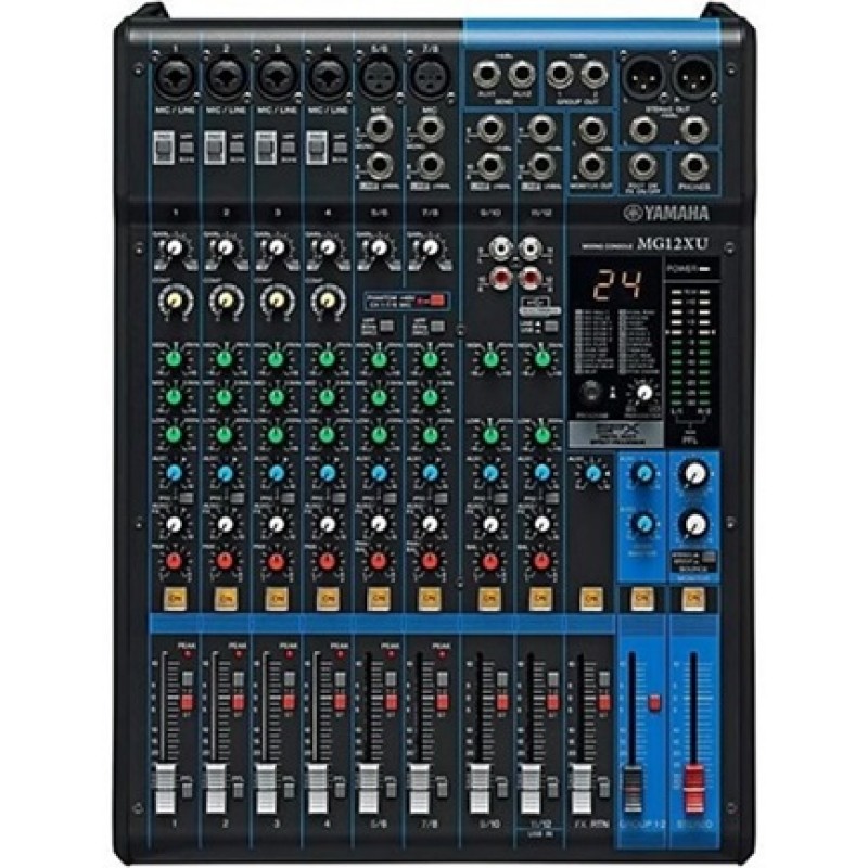 Yamaha MG12XU 12-Channel Mixer With Effects