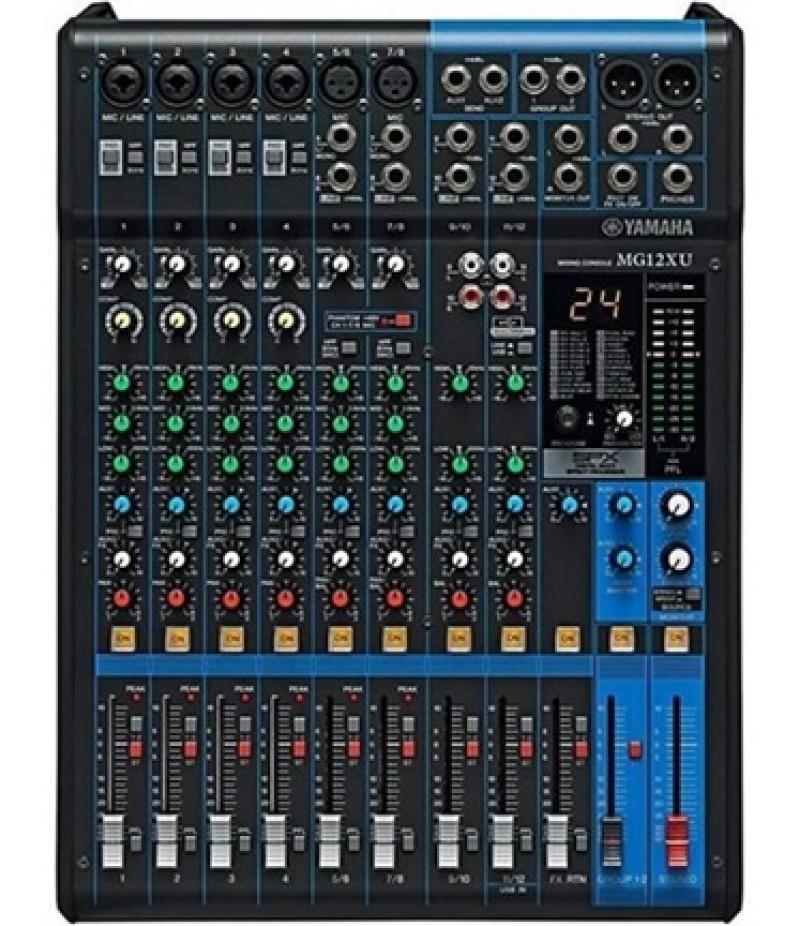 Yamaha MG12XU 12-Channel Mixer With Effects