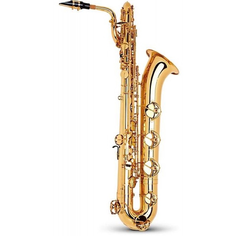 Yamaha YBS-480 Intermediate Eb Baritone Saxophone Gold Lacquer Lacquer Keys