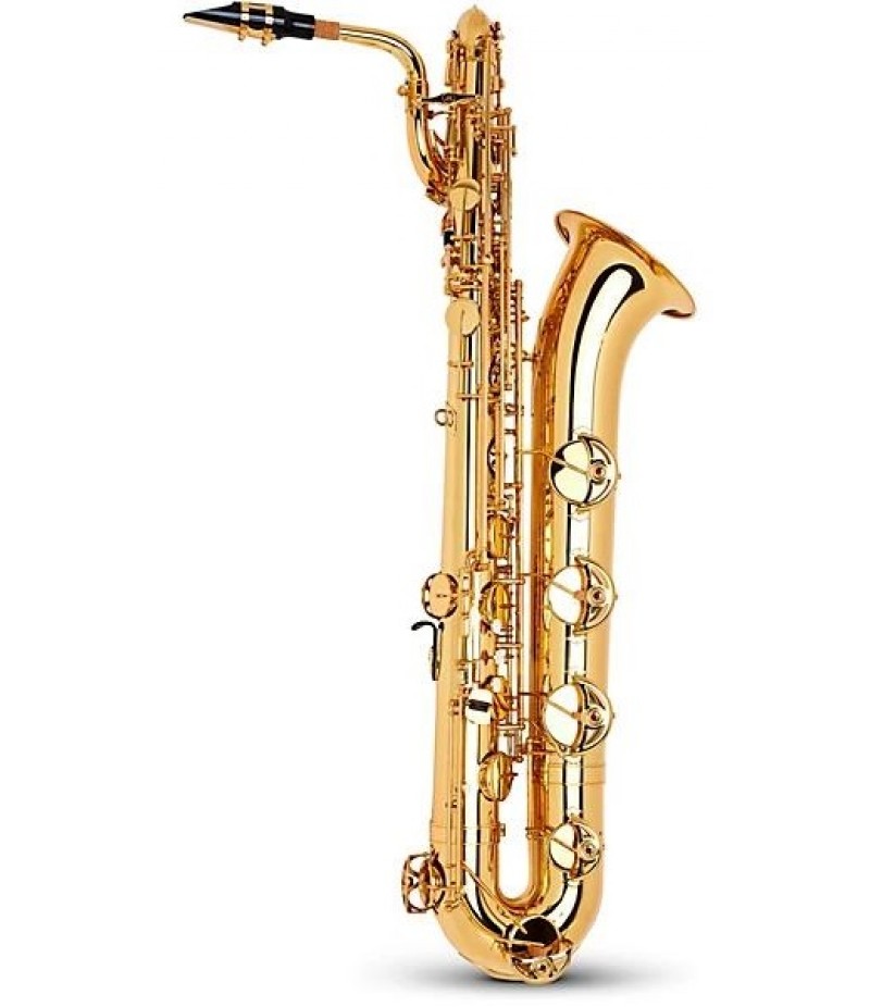 Yamaha YBS-480 Intermediate Eb Baritone Saxophone Gold Lacquer Lacquer Keys