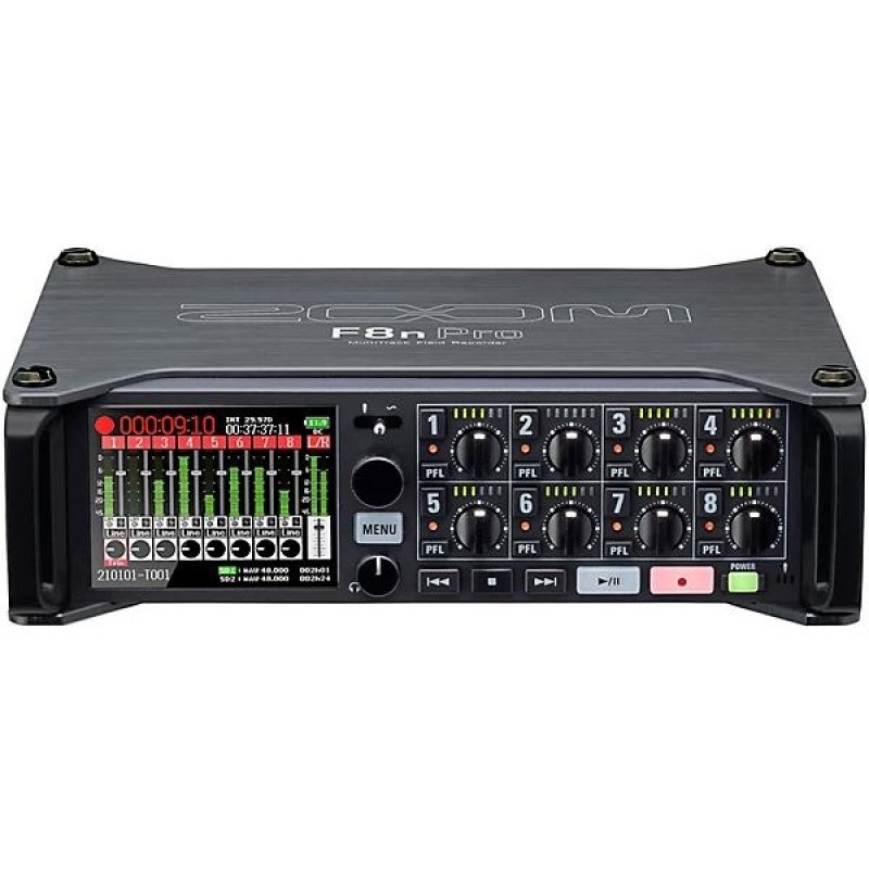 Zoom F8n Pro MultiTrack Field Recorder